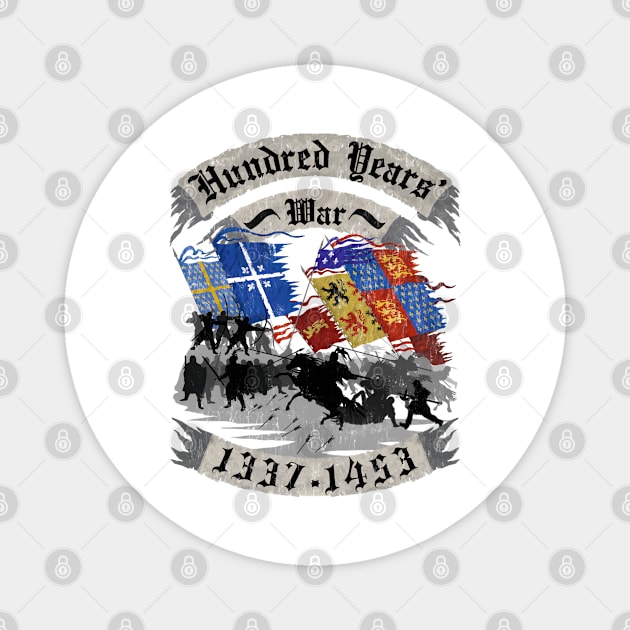 Hundred years war Magnet by ArtForge